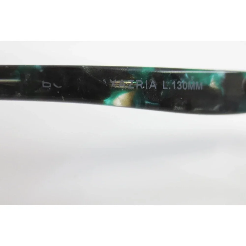 BCBG Max Azria Camilla Teal Cat Eye Semi Rimless Eyeglass Frames 51-17-130